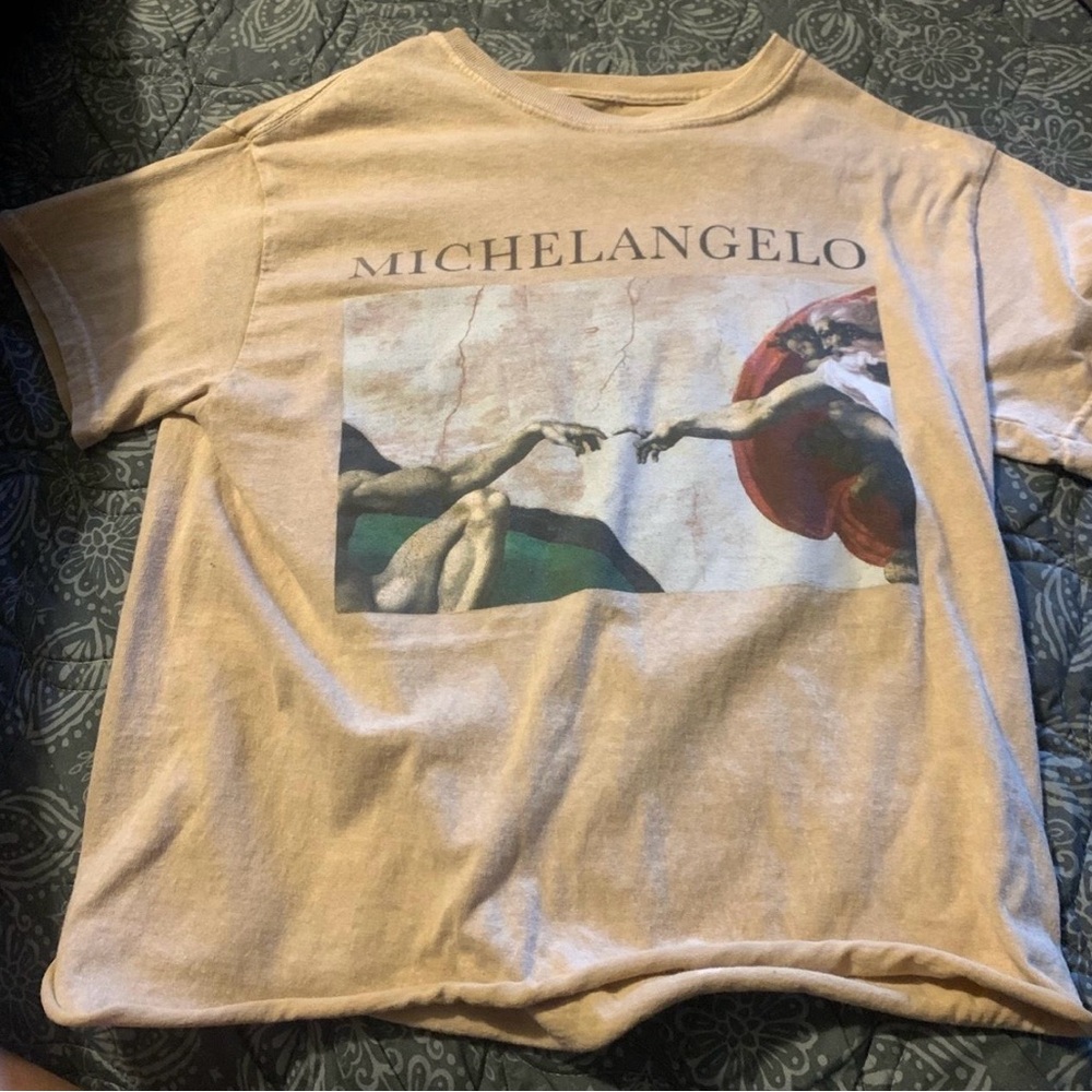 Fifth Sun Tan Michelangelo Short Sleeve Tee